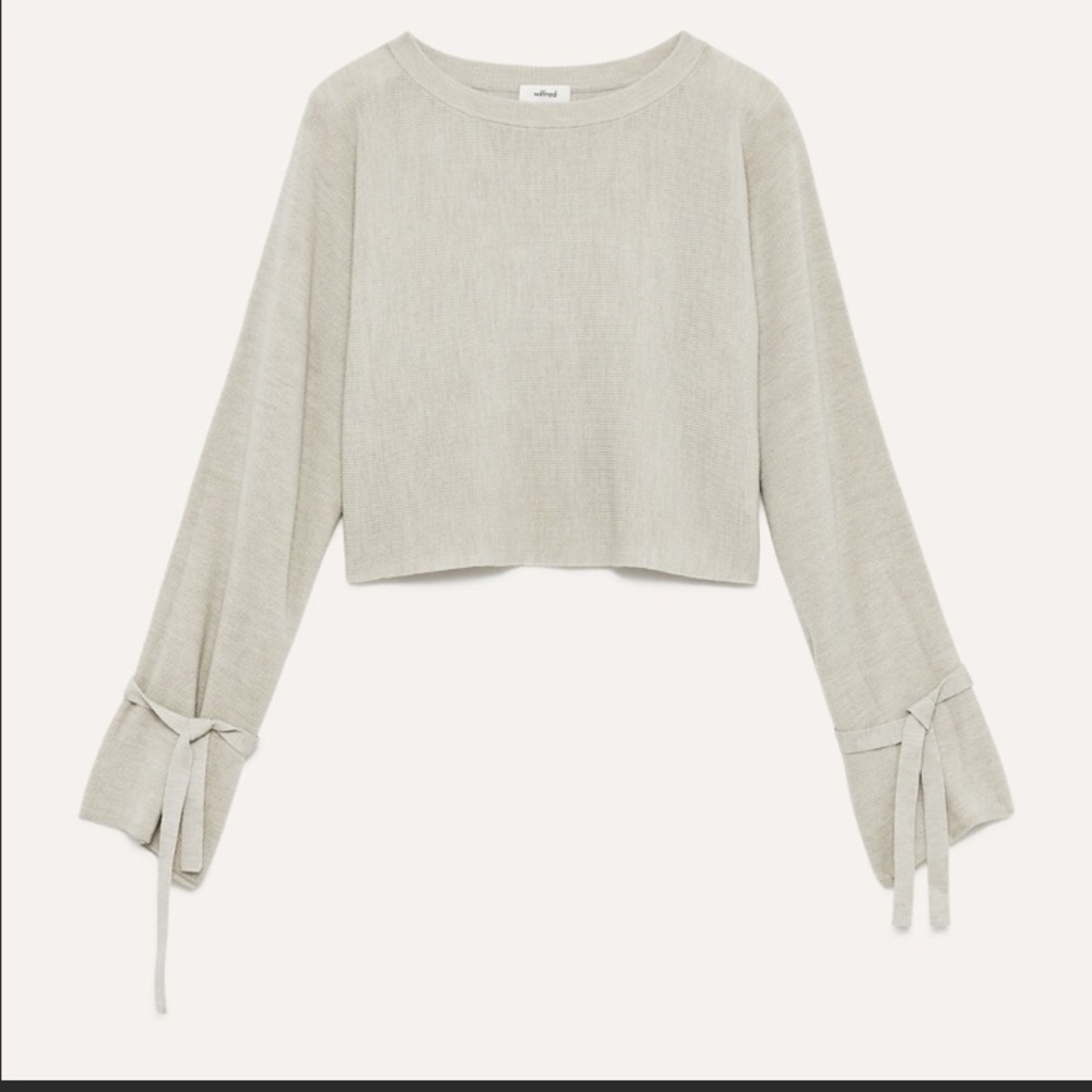 Wilfred cropped sweater